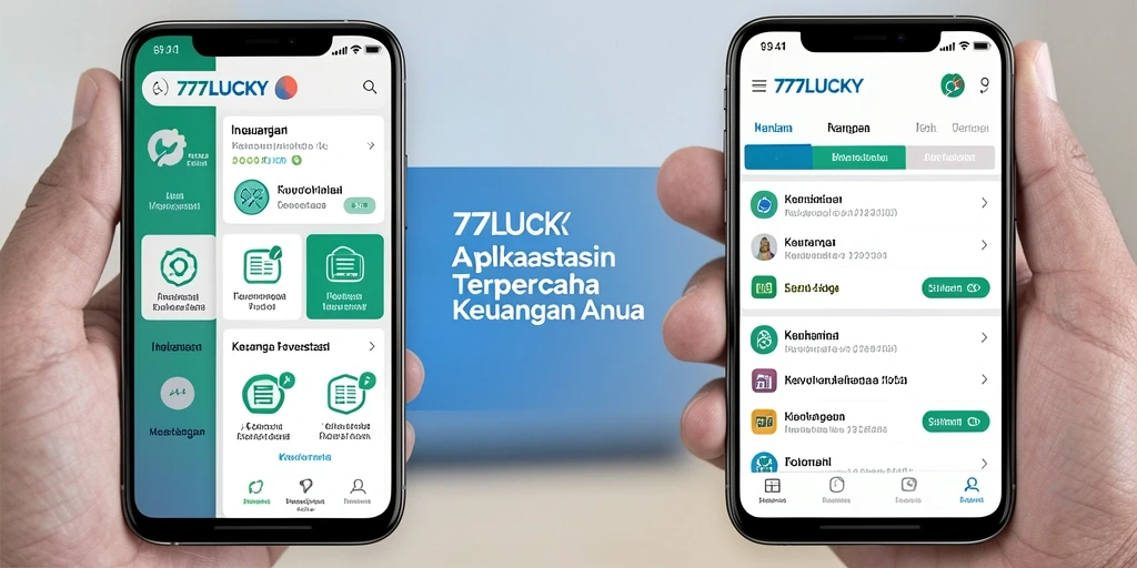 Antarmuka pengguna aplikasi 777LUCKY yang ramah dan fungsional.