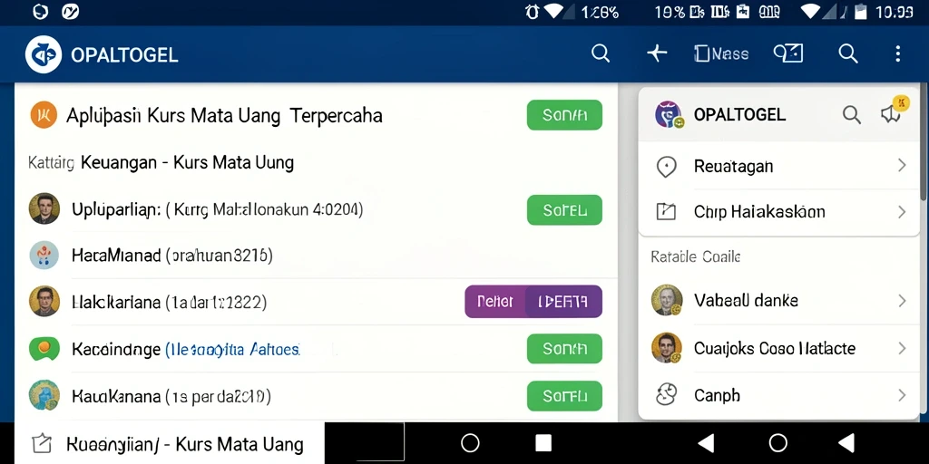 Tampilan antarmuka OPALTOGEL yang sederhana dan fungsional.